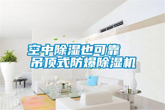空中除濕也可靠 吊頂式防爆除濕機