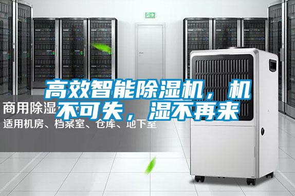 高效智能除濕機，機不可失，濕不再來