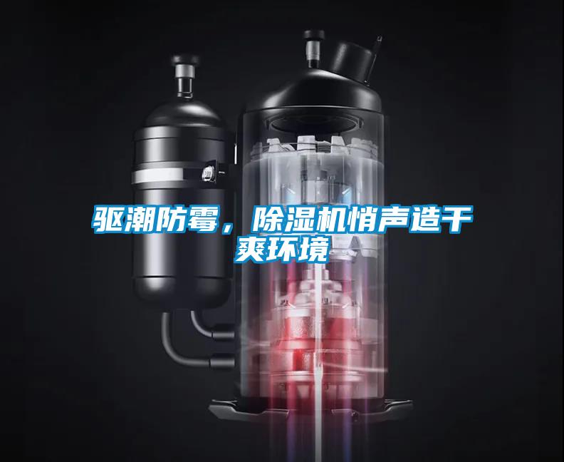 驅潮防霉，除濕機悄聲造干爽環境