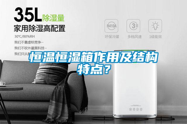 恒溫恒濕箱作用及結(jié)構(gòu)特點(diǎn)？