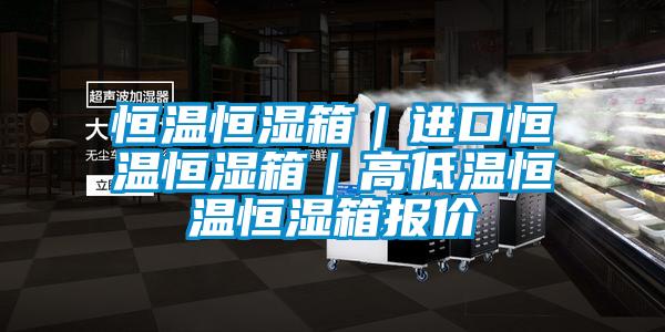 恒溫恒濕箱|進口恒溫恒濕箱|高低溫恒溫恒濕箱報價