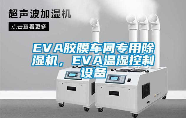 EVA膠膜車間專用除濕機(jī),EVA溫濕控制設(shè)備
