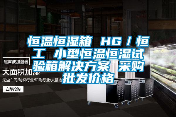 恒溫恒濕箱 HG/恒工 小型恒溫恒濕試驗(yàn)箱解決方案 采購(gòu)批發(fā)價(jià)格