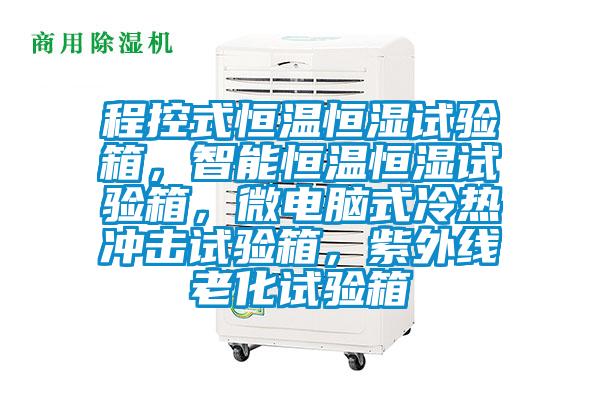 程控式恒溫恒濕試驗箱，智能恒溫恒濕試驗箱，微電腦式冷熱沖擊試驗箱，紫外線老化試驗箱