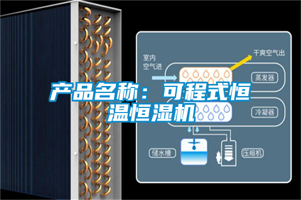 產(chǎn)品名稱:可程式恒溫恒濕機(jī)