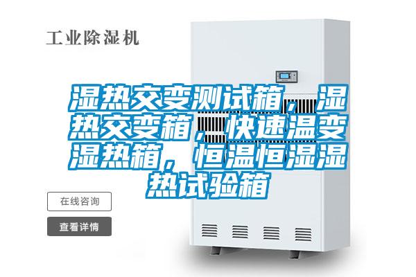 濕熱交變測試箱，濕熱交變箱，快速溫變濕熱箱，恒溫恒濕濕熱試驗箱