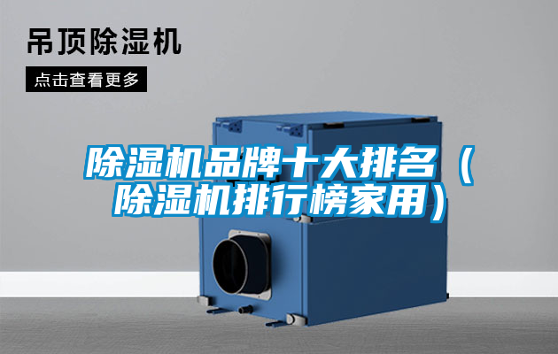 除濕機(jī)品牌十大排名(除濕機(jī)排行榜家用)