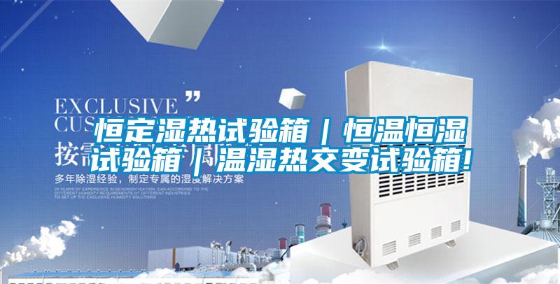 恒定濕熱試驗(yàn)箱|恒溫恒濕試驗(yàn)箱|溫濕熱交變?cè)囼?yàn)箱!