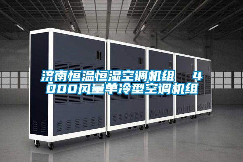 濟南恒溫恒濕空調(diào)機組 4000風(fēng)量單冷型空調(diào)機組