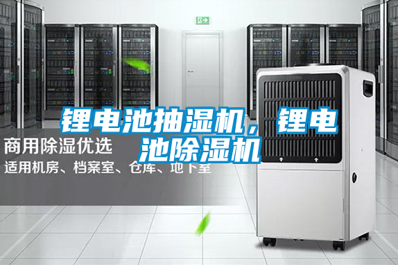 鋰電池抽濕機，鋰電池除濕機