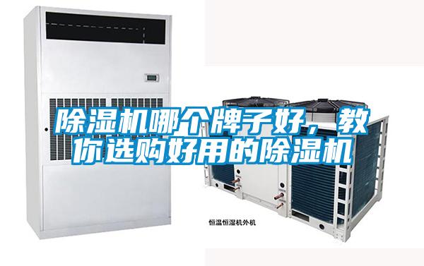 除濕機哪個牌子好,教你選購好用的除濕機